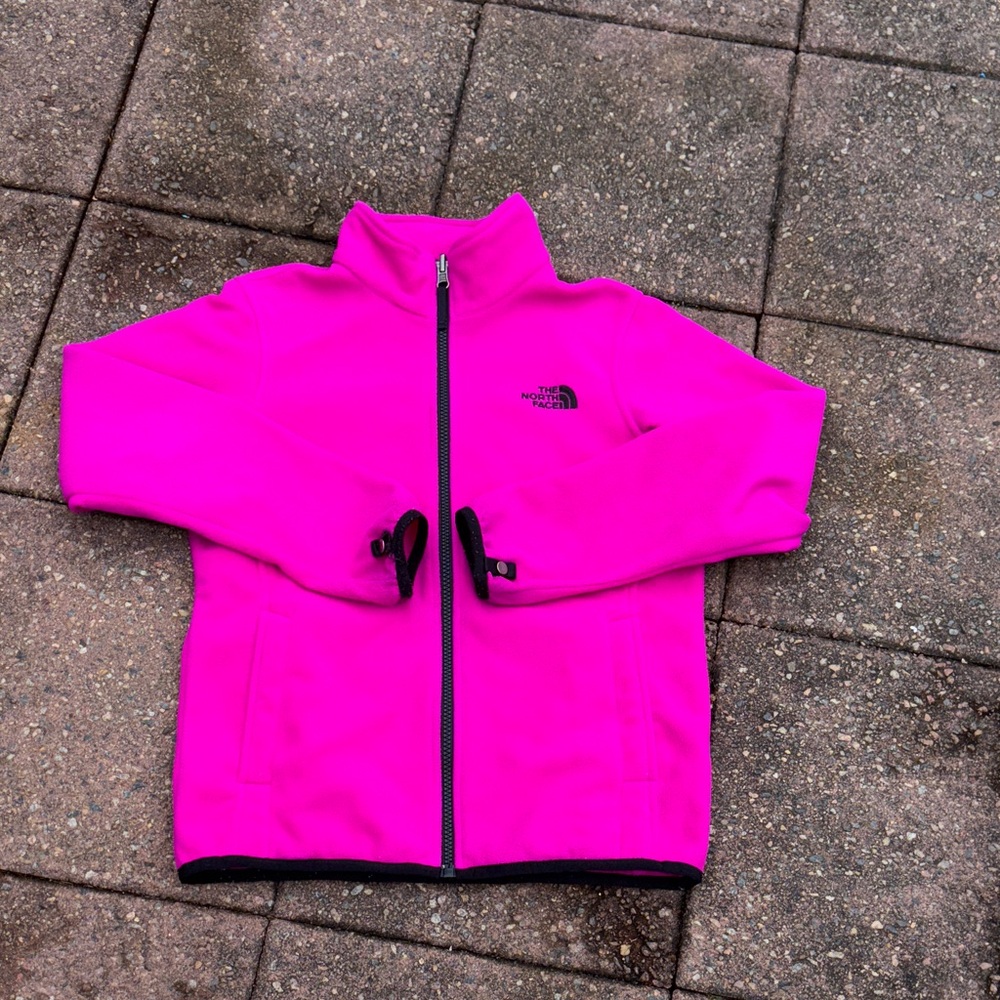 The North Face Girls Pink Full zip Jacket - Picture 9 of 10